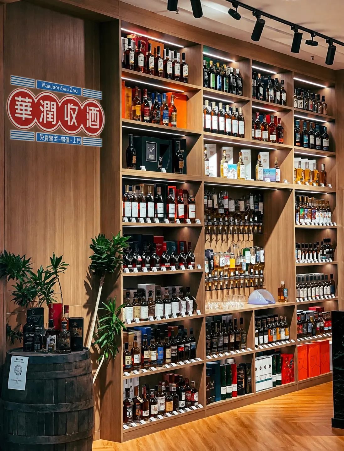 華潤收酒佐敦門市實拍